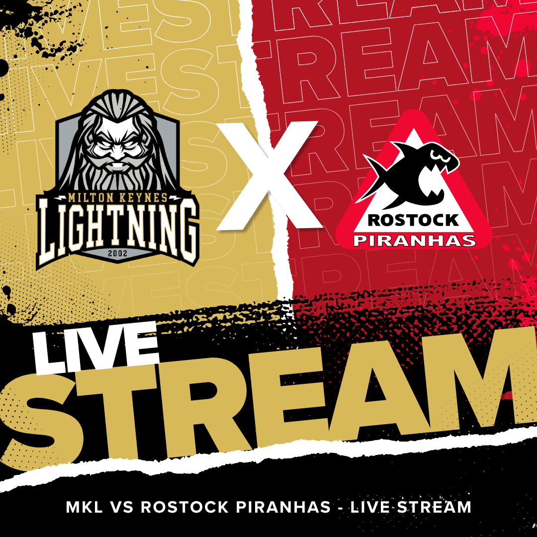 Artwork for Milton Keynes Lightning v Rostock Piranhas